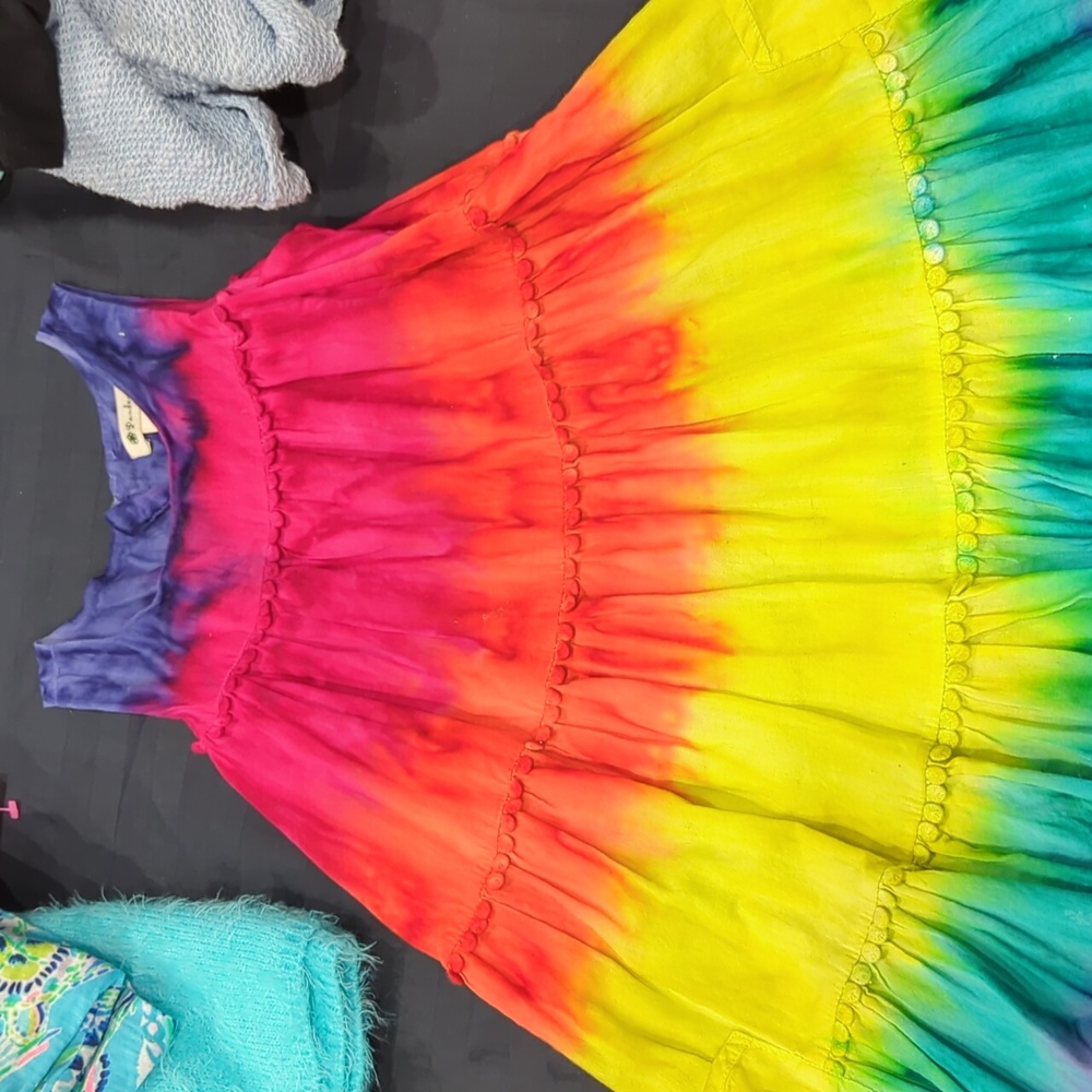 Rainbow beautiful dress